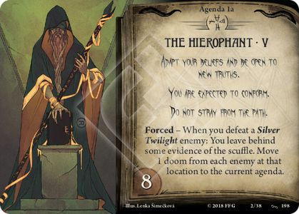 THE HIEROPHANT · V